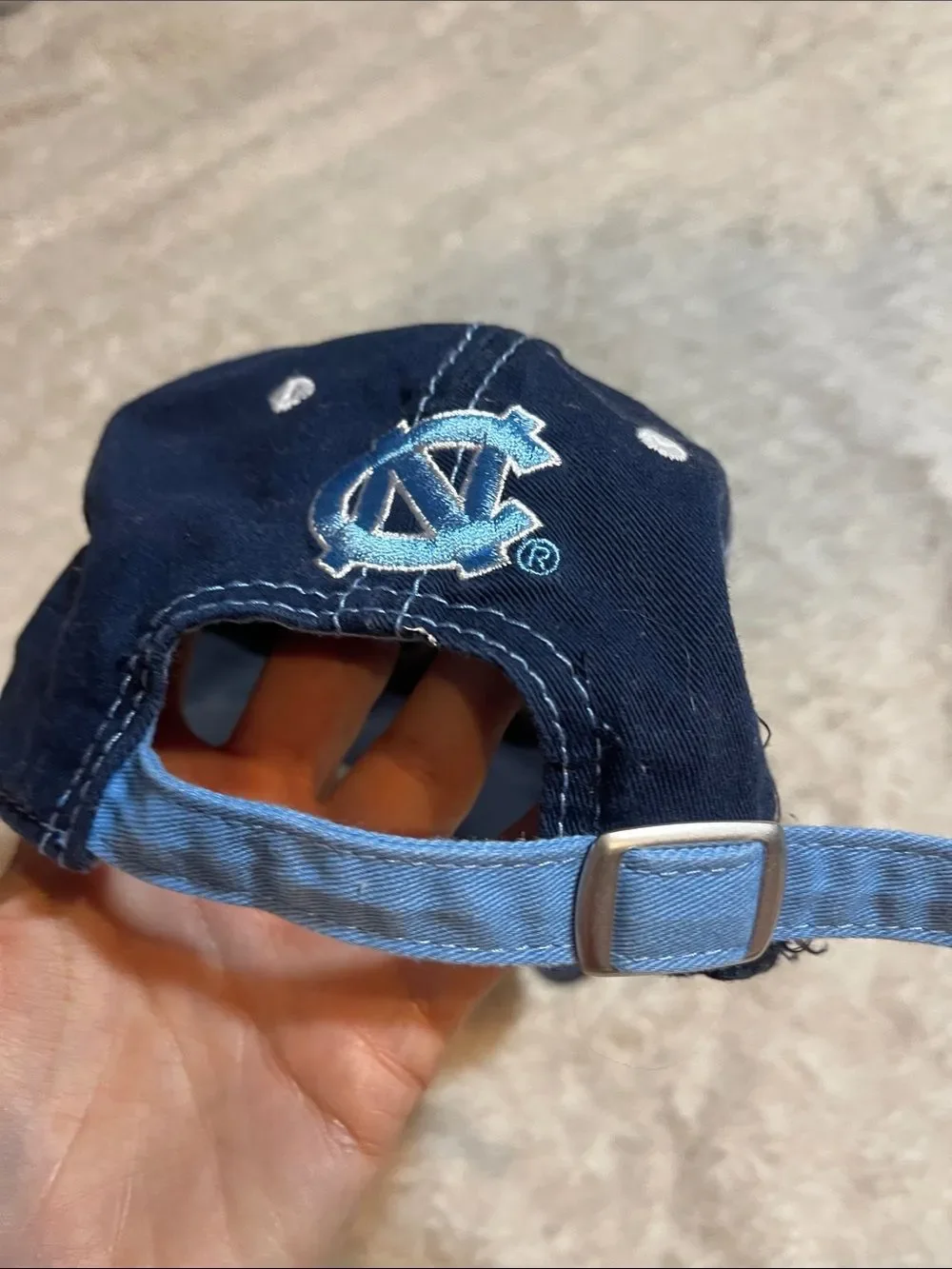 Carolina Tar Heels Navy Blue Baseball Cap kids